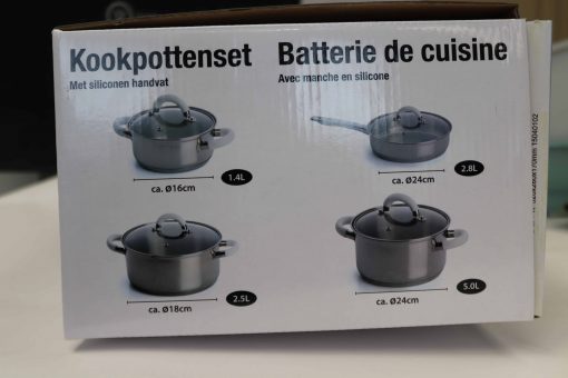 Pottide komplekt 8 osa, Lifetime cooking - Image 2